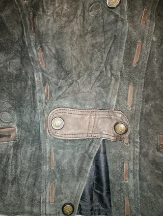 Gilet in pelle vintage XXL ottime condizioni top