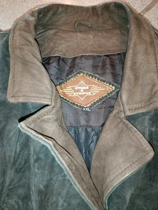 Gilet in pelle vintage XXL ottime condizioni top