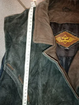 Gilet in pelle vintage XXL ottime condizioni top