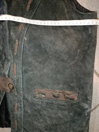 Gilet in pelle vintage XXL ottime condizioni top