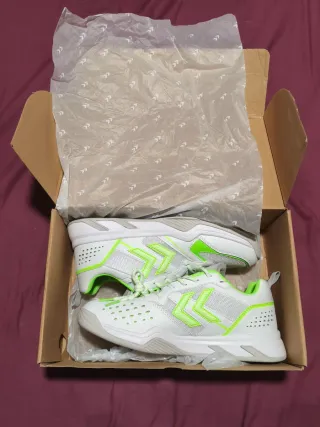 Zapatillas Hummel Teiwaz 2.0 Blancas y Verdes