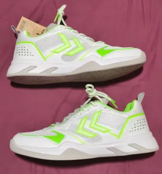 Zapatillas Hummel Teiwaz 2.0 Blancas y Verdes