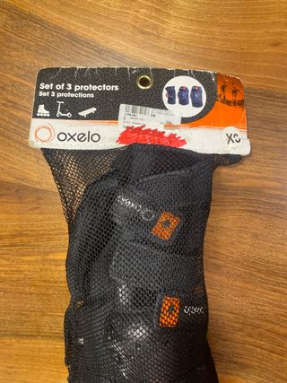 Protecciones Oxelo Set 3 Talla XS
