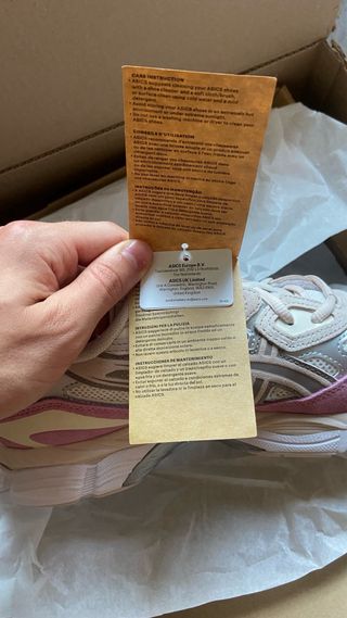 Asics Gel NYC Beige/Rosa