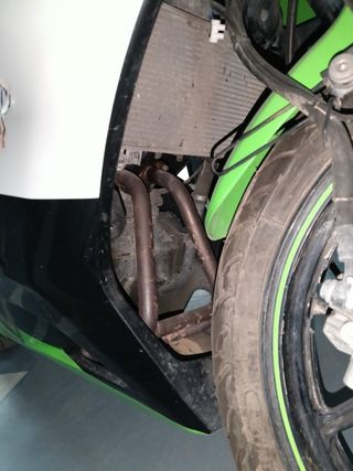 Kawasaki Ninja 250R –  NO ARRANCA - INUNDADA