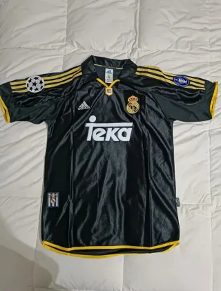 Camisa Real Madrid 99-01 Raúl negra