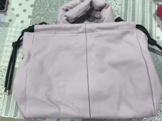 Bolso Tous Piel Lila Cadena Negra Nuevo