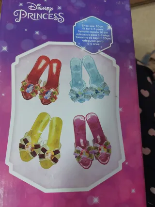 Lote Zapatos Disney Niña