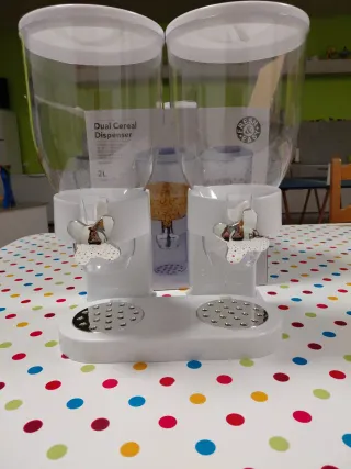 Dispensador Doble Cereales