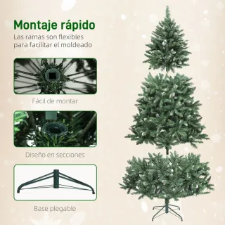 Árbol Navidad Luces Multicolor