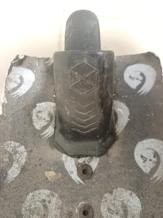 Patinete de trucos plateado