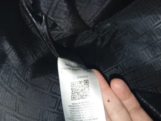 Bolso PUMA peluche negro