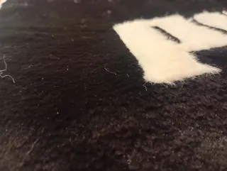 Bolso PUMA peluche negro