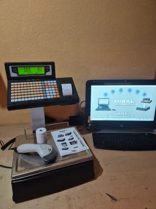 Báscula DIBAL Serie L con Ticket y Escáner