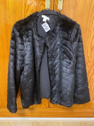 Abrigo pelo mujer