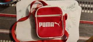 Bandolera Puma Roja y Blanca Vintage