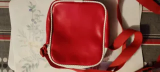 Bandolera Puma Roja y Blanca Vintage