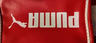 Bandolera Puma Roja y Blanca Vintage