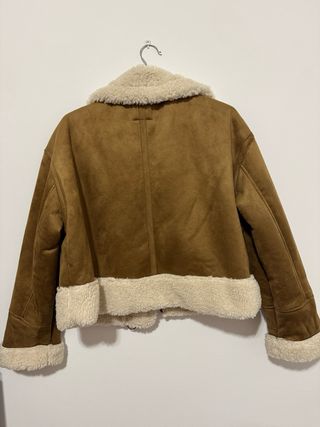 Chaqueta borreguito Zara marrón