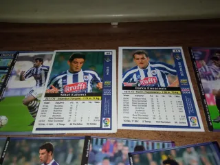 REAL SOCIEDAD. LOTE 36 CROMOS DIFERENTES
