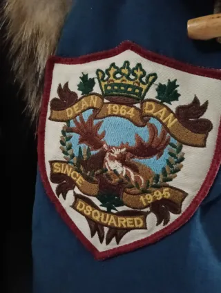 Piumino Dsquared2 Blu