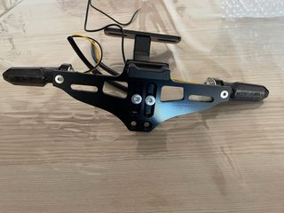 Portamatrículas LED Intermitentes Moto