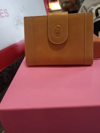 Cartera de piel mujer