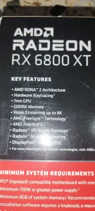 Gráfica AMD Radeon RX 6800 XT 16G