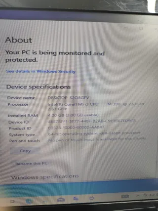MEDION AKOYA E6217 i3-370M Portátil