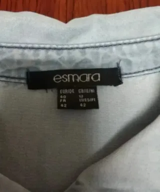 Camisa Esmara azul