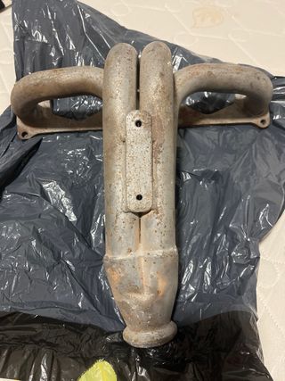 Colector de escape coche