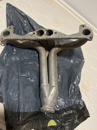 Colector de escape coche