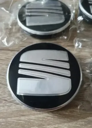 4 CENTROS RUEDA LLANTA SEAT LEÓN IBIZA CUPRA 56mm