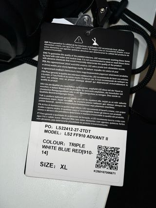 Casco LS2 Advant 2 Talla XL