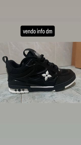 Louis Vuitton Sneakers Nere e Bianche