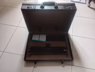 Maletín ejecutivo piel marrón