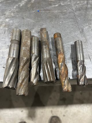 Lote de fresas para acero