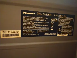 Televisión Panasonic Viera 42" Plasma