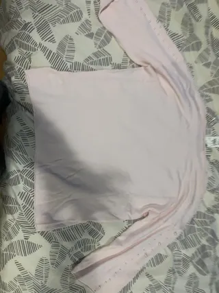 Camiseta AMITIE perlas talla única