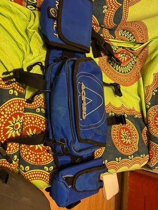 Riñonera Acerbis Moto Enduro Azul