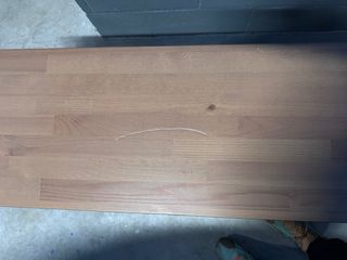 Mueble TV Ikea FJÄLLBO Negro/Madera