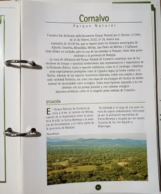 COLECCIÓN ESPACIOS PROTEGIDOS DE EXTREMADURA.