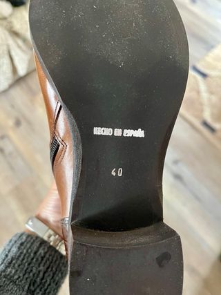 Botín Piel Marrón Nuevo