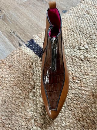 Botín Piel Marrón Nuevo