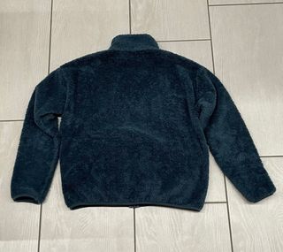Giacca pile Uniqlo teal
