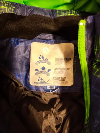 Buzo de esquí multicolor