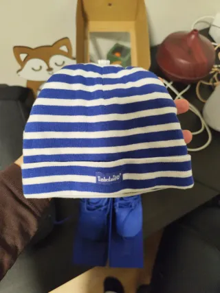 Conjunto Timberland bebé azul