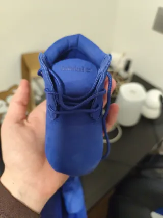 Conjunto Timberland bebé azul