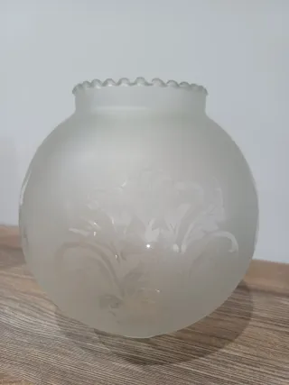 5 unidades Pantalla de lámpara de cristal esmerila