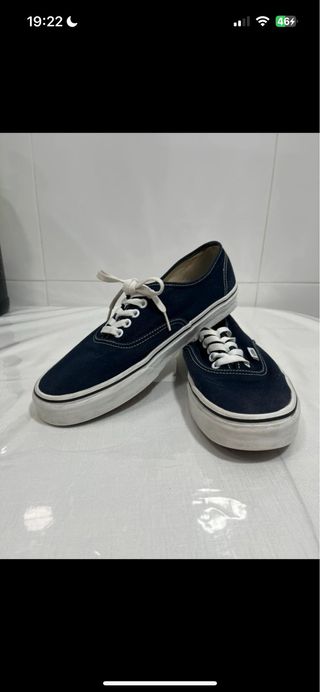 Vans Azul Oscuras Bajas